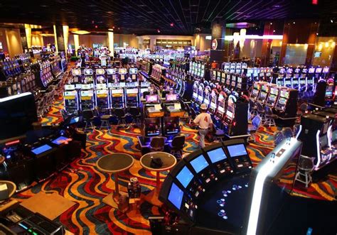 Plainville casino - PLAINVILLE — Massachusetts officially entered a new era of legalized casino gambling today as Plainridge Park Casino swung open its doors and became the first gaming facility in the state.